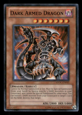 Yugioh Dark Armed Dragon #SDDC-EN012 Structure Deck: Dragons Collide LP-image