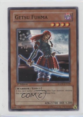 2008 Yu-Gi-Oh! Zombie World Structure Deck 1st Edition Getsu Fuhma 0g2e-image