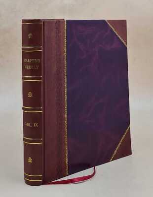 Harpers Weekly : A Journal Of Civilization. Volume 9 July-Dec 1865 Leather Bound-image
