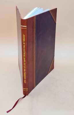 [Journal Of The Fleetwing (Bark), Out Of San Francisco, Calif., [Leather Bound]-image
