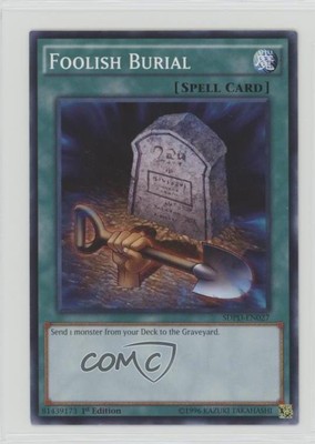 2017 Yu-Gi-Oh! Pendulum Domination Structure Deck 1st Edition Foolish Burial 0b5-image