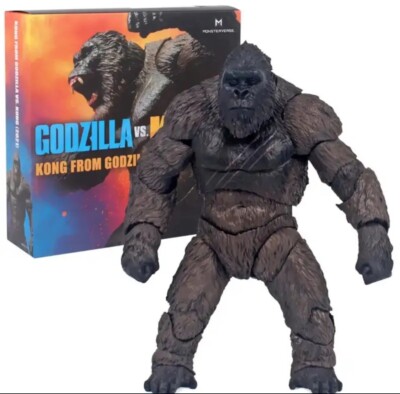 New 2021 Godzilla vs Kong Action Figure Collectable King Kong S.H.MonsterArt-image
