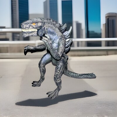 1998 Toho Trendmasters Bite Action Figure GODZILLA Monster No Missile Dmg Tail-image