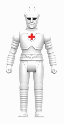 Super7 ToHo ReAction Mystery Blind Box Jet Jaguar WHITE Medical Mint NEW SEALED-image