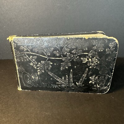 Antique Autograph Book 1880’s Kansas, /Greenwood/ ILPoetry/ Ephemera Handwritten-image