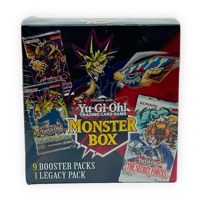 Yu-Gi-Oh! TCG 2020 Spring Monster Mystery Booster Box - 9 Packs & 1 Legacy Pack-image
