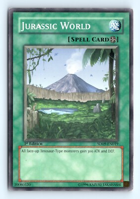 Yu-Gi-Oh Jurassic World #SD09-EN019 Structure Deck: Dinosaur's Rage tcg LP-image