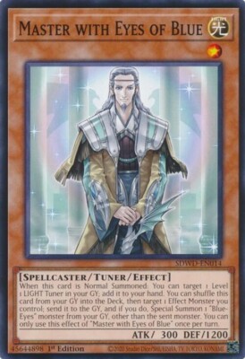 Yugioh! Master with Eyes of Blue  x3  SDWD-EN014 Structure Deck-image