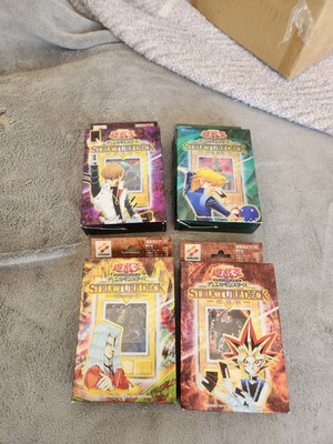 Yu-Gi-Oh! Structure Deck Yugi Kaiba Joey Pegasus Edition Vol.1 4 Set Sealed-image