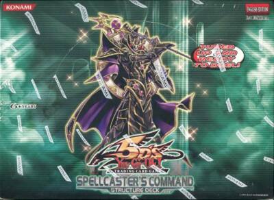 YUGIOH SPELLCASTER'S COMMAND 1ST EDITION STRUCTURE DECK BOX BLOWOUT CARDS-image