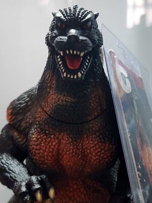 1995 Bandai Burning Godzilla Figure with Tag Attached-image