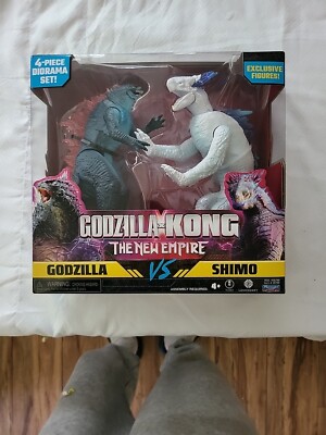 Godzilla X Kong The Empire Godzilla Vs Shimo Pack of 2 Action Figure-image