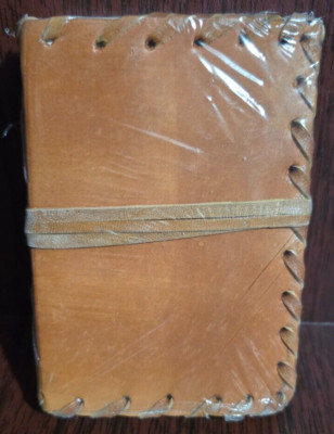 Handmade Paper Diary - Journal Leather Bound-image