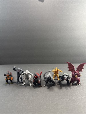 Godzilla Mini Figure Lot  Lot of 8-image
