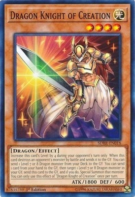 Dragon Knight of Creation - SDRR-EN018 - Common - 1st Edition - Near Mint-image