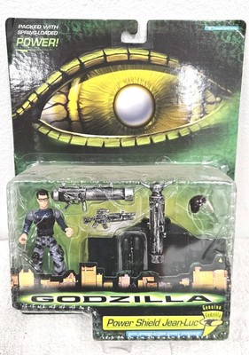 Godzilla Power Shield Jean-Luc Action Figure 1998 Trendmasters - NEW-image