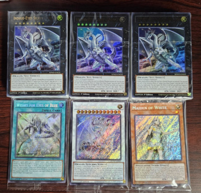 x3 Blue-Eyes White Destiny Structure Deck | Brand New | Opened-image