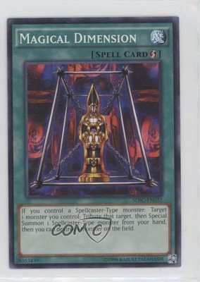 2009 Yu-Gi-Oh! Spellcasters' Command Structure Deck Magical Dimension 0yj1-image