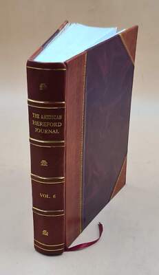 American Hereford Journal. Volume V. 6:2 1915-16 1916 [Leather Bound]-image