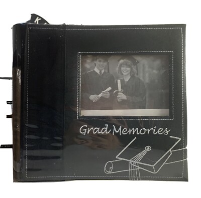 Grad Memories 4 X 6 Photo Album 50 Pages Holds 200 Photos-image