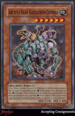 Yu-Gi-Oh! Structure Deck: Machine Re-Volt Ancient Gear Gadjiltron #SD10-EN002 NM-image