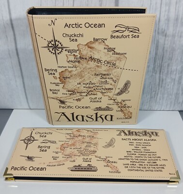 Alaska Photo Albums QTY. 2 - 4x6 (100) And Panorama 4x12 (24).  - Arctic Circle -image