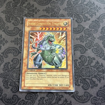 Super Conductor Tyranno SD09-EN001 Structure Deck 1st Edition - Yugioh TCG-image
