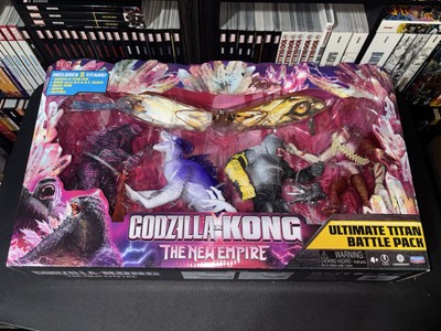 Godzilla X Kong The New Empire Ultimate Titan Battle Pack FIVE ACTION FIGURES-image