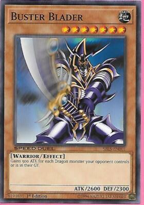 Yugioh - Buster Blader - 1st Edition Card-image