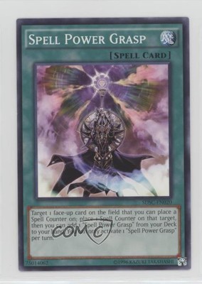 Spell Power Grasp YuGiOh casters' Command Structure Deck #SDSC-EN020 2009 0yj1-image