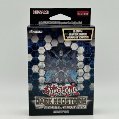 YUGIOH DARK NEOSTORM SPECIAL EDITION (3 BOOSTER PACKS) FACTORY SEALED NEW-image