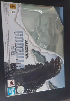 Bandai S.H.MonsterArts Godzilla (2002) Empty Box (NO FIGURE INCLUDED)-image