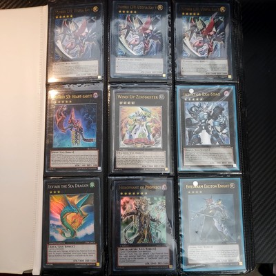 Retro YuGiOh cards collection Xyz Monsters Folder Binder Ultimate Secret Rare-image