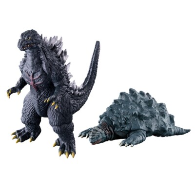 Movie Monster Series TOKYO SOS Godzilla 2003 H 6.3 in with Kamoebas 2003 Set PSL-image