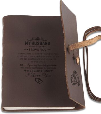 Personalized Leather Journals Engraved Antique Notebook Handmade Leather Bound C-image