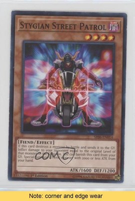 Stygian Street Patrol 1st Ed. YuGiOh Lair of Darkness Structure Deck READ 00jz-image